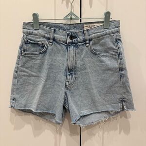 Rag & Bone Women's Light Blue Denim Shorts 25